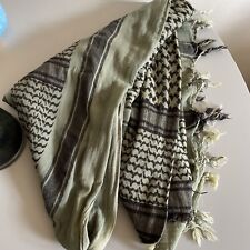 Shemagh scarf green for sale  DUNSTABLE