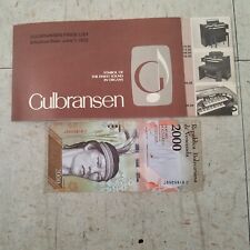 Pianos verticales antiguos Gulbransen lista de precios de venta 1972 moneda extranjera gratis JJ segunda mano  Embacar hacia Argentina