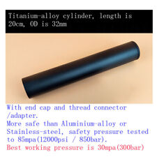 Arma de ar liga de titânio 30Mpa 300bar 4500psi cilindro tanque PCP CO2 Airforce comprar usado  Enviando para Brazil