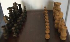 Conjunto de xadrez vintage de madeira padrão Regence Regency comprar usado  Enviando para Brazil