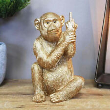 Monkey ornament gold for sale  Shipping to Ireland