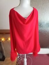 Red drape neck for sale  SOUTHPORT