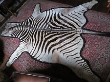 Real zebra skin for sale  SHIPSTON-ON-STOUR