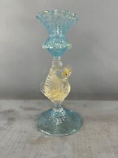 Bougeoir verre pied d'occasion  Saint-Marcel