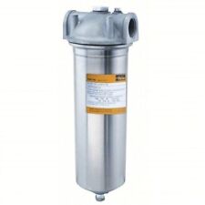 Carcaça do filtro PARKER: aço inoxidável 316, 3/4 pol, NPT, 5 gpm, 150 psi, 6PAU1 comprar usado  Enviando para Brazil