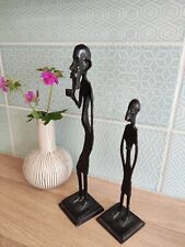 Pair african bronze for sale  FAREHAM