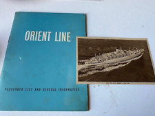 Orient line passenger for sale  GOOLE