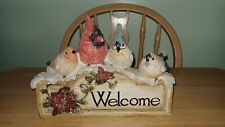 Birds log welcome for sale  East Haven