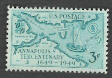 US. 984. 3c. Annapolis Tercentenary wydanie. MNH. 1949 na sprzedaż  Wysyłka do Poland