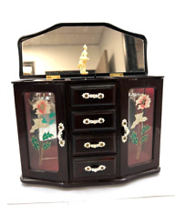 Musical jewelry cabinet for sale  DARTFORD