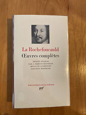 Rochefoucauld oeuvres complèt d'occasion  Osny