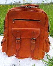 Genuine leather backpack gebraucht kaufen  Bad Buchau