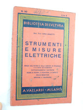 Vecchio manuale elettricità usato  Cremona