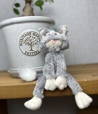 Jellycat Scruff The Alley Cat - Small Grey Scruffy Cat - Alley Cat Jellycat for sale  Shipping to South Africa