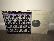 THE BEATLES A Hard Day's Night LP Parlophone 1964 Mono UK 1st Press! comprar usado  Enviando para Brazil