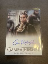 2021 Game of Thrones Tara Fitzgerald Selyse Baratheon Auto Autograph A147 for sale  Shipping to South Africa
