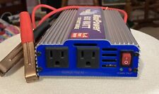 Peak Performance 600 Watt Power Inverter Converts 12 Volt DC To 110 AC for sale  Shipping to South Africa