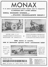 Pubblicita 1956 motocoltivator usato  Biella