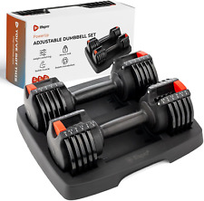Adjustable dumbbells 15lb for sale  Shipping to Ireland