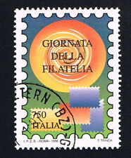 Italia francobollo giornata usato  Prad Am Stilfserjoch