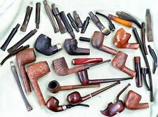 6 Estate Pipes, 8 Bowls, 22 Stems For SPARES & REPAIRS + a Cigar Holder for sale  Shipping to South Africa
