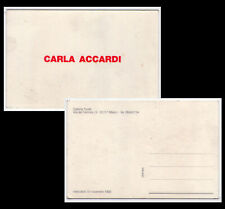 Cartolina mostra carla usato  Milano