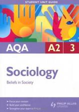 Used, AQA A2 Sociology Student Unit Guide Unit 3: Beliefs in Society (Student Unit Gui for sale  Shipping to South Africa