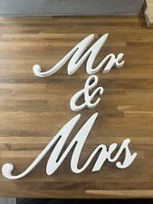 Mrs letters sign for sale  MEXBOROUGH