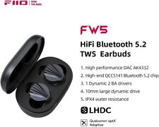 Usado, Fones de ouvido FiiO FW5 TWS Ture Bluetooth 5.2, com drivers híbridos 1DD+2BA 10mm, aplicativo personalizado comprar usado  Enviando para Brazil