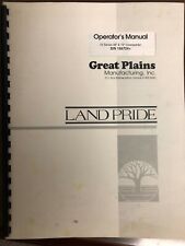 Landpride owners manual for sale  Shipping to Ireland