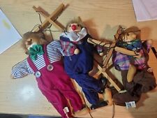Clown vintage puppets for sale  KENDAL