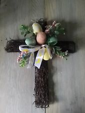 Easter cross wreath for sale  Paris