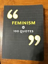 Feminismo en 100 citas - Libro de bolsillo de Sarah Herman - Nuevo otro segunda mano  Embacar hacia Argentina