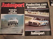 Autosport magazines production for sale  WITHAM