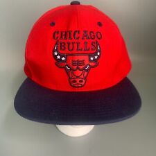 Mitchell & Ness Chicago Bulls Star Horns Red Blue Hat Snapback Adjustable for sale  Shipping to South Africa