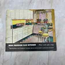 1940s Novo Folheto Freedom Gas Kitchen Minneapolis Gas Company Livro de Receitas TI9-P1 comprar usado  Enviando para Brazil
