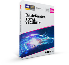 Käytetty, BITDEFENDER TOTAL SECURITY 2022 3 PC FOR 1 YEAR + 200MB VPN DOWNLOAD in 5 Mins myynnissä  Leverans till Finland