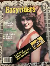 Revista Easyriders de entretenimiento para motociclistas Easy agosto 1982 arte por David Mann segunda mano  Embacar hacia Mexico
