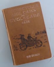 1919 motorcycle book for sale  Idyllwild