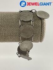 Silver coin bracelet for sale  Las Vegas