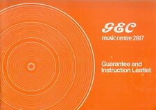 Gec music centre for sale  SPALDING