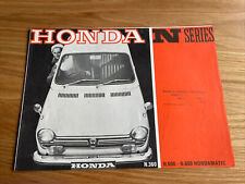 Honda series brochure for sale  NORTHAMPTON