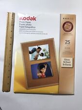 Papel fotográfico universal KODAK brilho 8,5"x11", 23 unidades  comprar usado  Enviando para Brazil