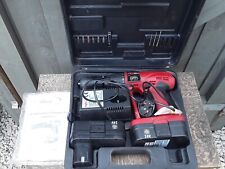 Used, Power Devil 24V PDD2241KLLD Cordless Hammer Drill With Charger & Batteries Red for sale  Shipping to South Africa
