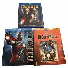 Usado, HOMEM DE FERRO 1-3 [Conjunto Blu-ray] A Trilogia Marvel Completa 1 2 3 CONJUNTO - 2 com Mangas comprar usado  Enviando para Brazil