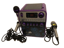 Máquina de video karaoke Hannah Montana funciona con 3 micrófonos segunda mano  Embacar hacia Mexico