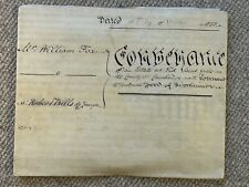 1858 indentured conveyance for sale  BEDFORD