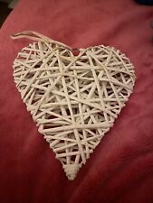 White wicker hart for sale  DARTFORD