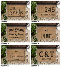 Personalised welcome coir for sale  BIRMINGHAM