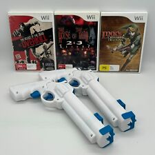 House of the Dead Overkill + 2 & 3 + Links Crossbow com 2 Gun Cons Nintendo Wii comprar usado  Enviando para Brazil